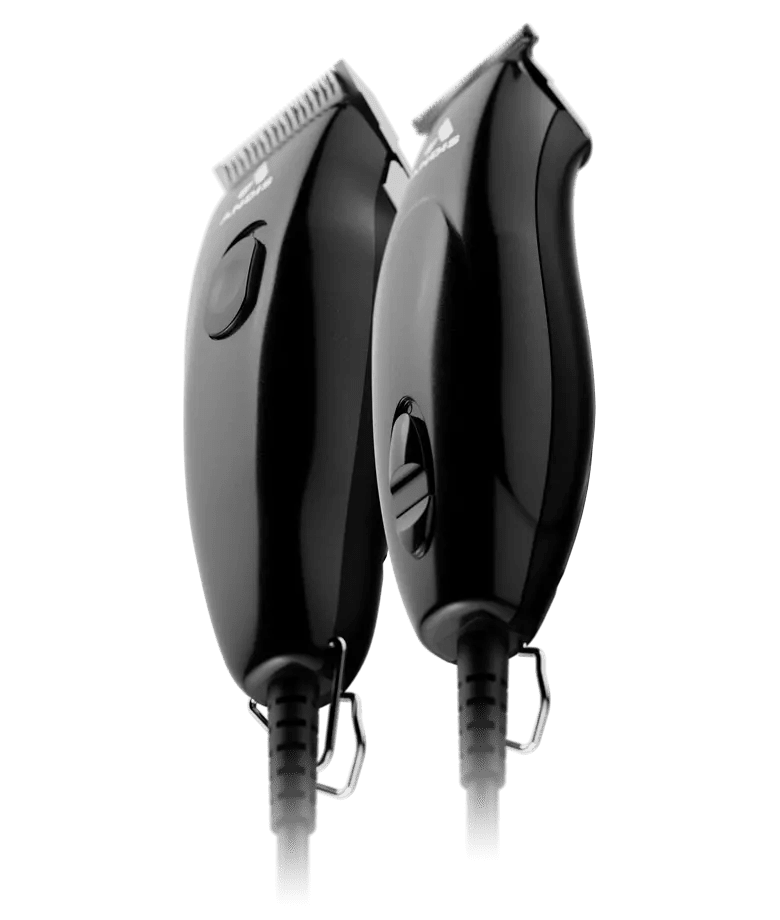Andis Professional Pivot Clipper and Trimmer Combo - Black - Beauty Exchange Beauty Supply
