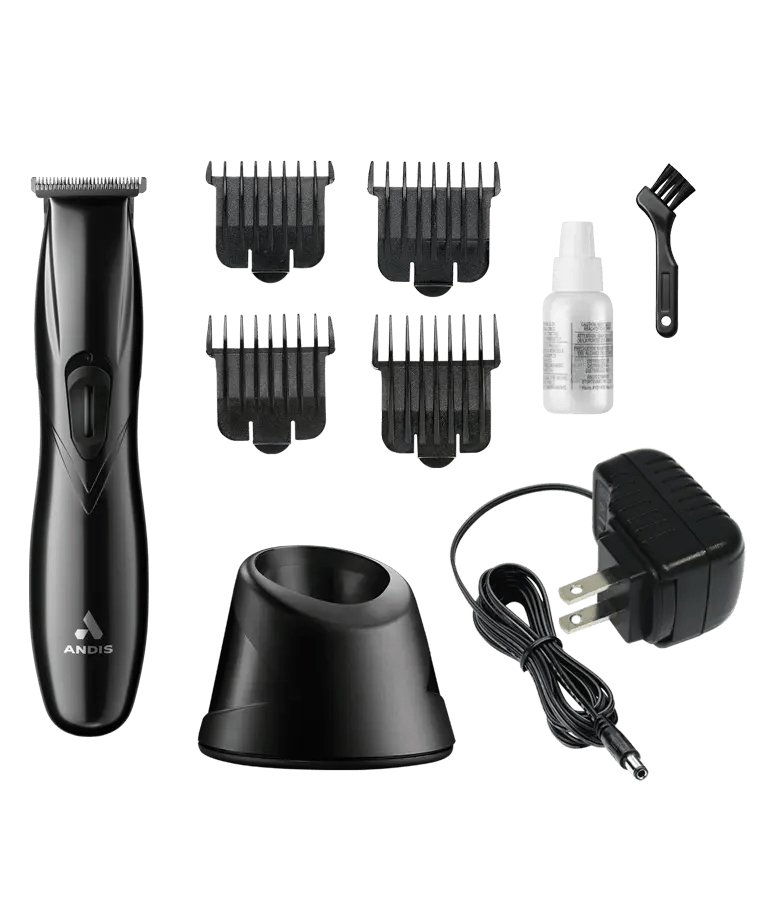 Andis Slimline Pro Li Trimmer Black Precision - Beauty Exchange Beauty Supply