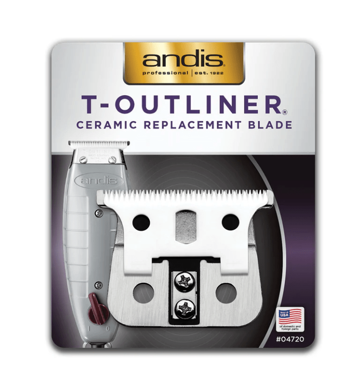 Andis T - Outliner Replacement Blade โ Steel/Ceramic - Beauty Exchange Beauty Supply