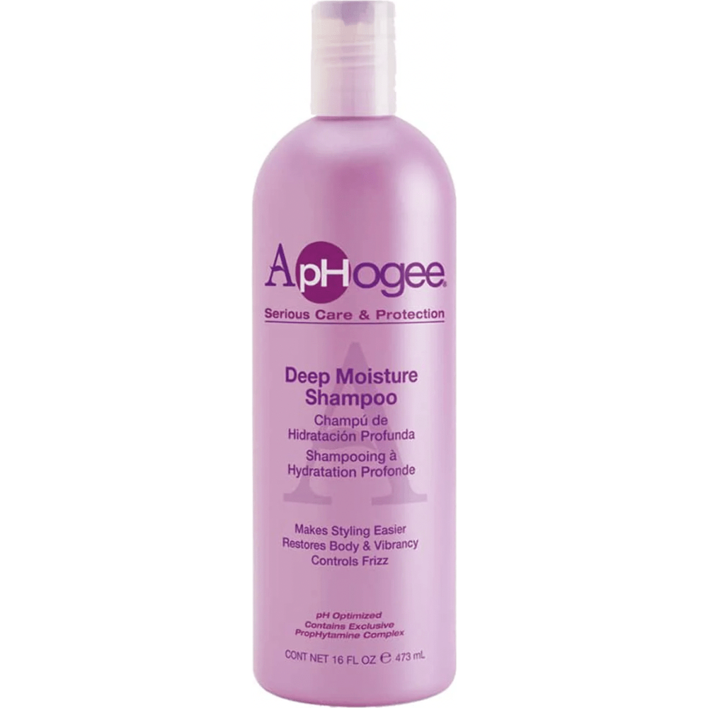 Aphogee Deep Moisture Shampoo – Hydrates and Restores Dry, Damaged Hair – 16oz - Beauty Exchange Beauty Supply