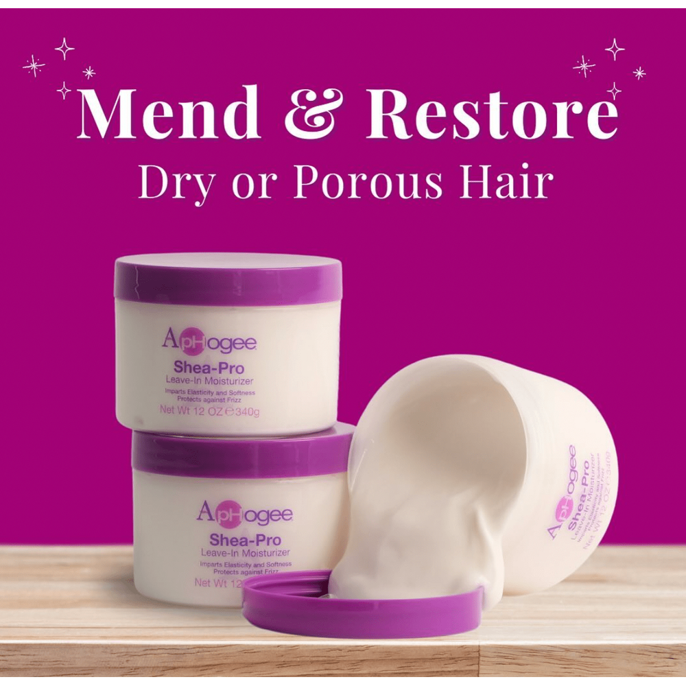 Aphogee Shea Pro Leave - In Moisturizer – Hydrates & Softens Hair – 12oz - Beauty Exchange Beauty Supply