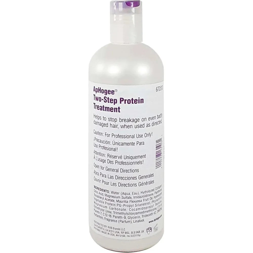 Aphogee - Two - step Treatment Protein for Damaged Hair | 16 oz | - Beauty Exchange Beauty Supply