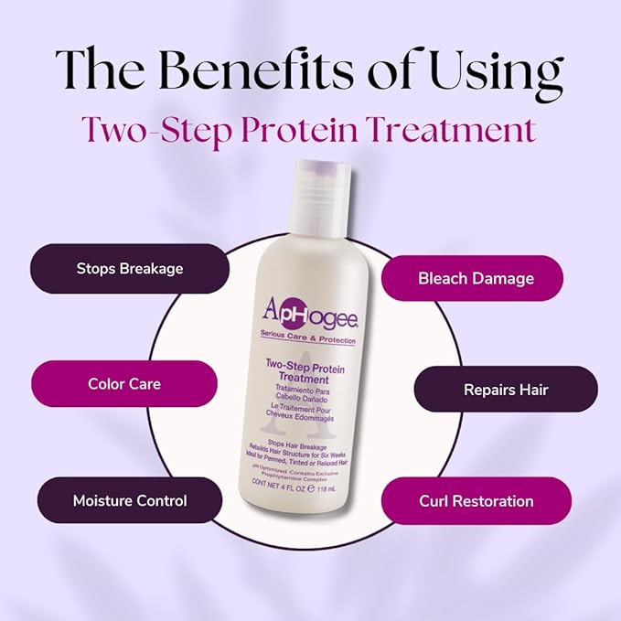 Aphogee - Two - step Treatment Protein for Damaged Hair | 16 oz | - Beauty Exchange Beauty Supply