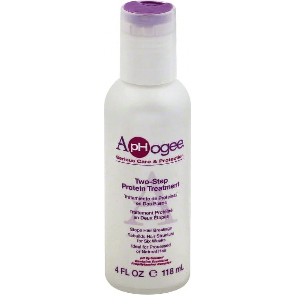 Aphogee Two - Step Treatment Protein for Damaged Hair – Restores Strength, Reduces Breakage – Available in 16oz & 4oz - Beauty Exchange Beauty Supply