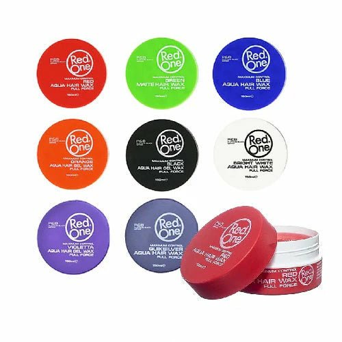 Aqua Hair Wax Collection – Available in 8 Unique Variants – Strong Hold, Shine, and Irresistible Scents | 5oz | - Beauty Exchange Beauty Supply