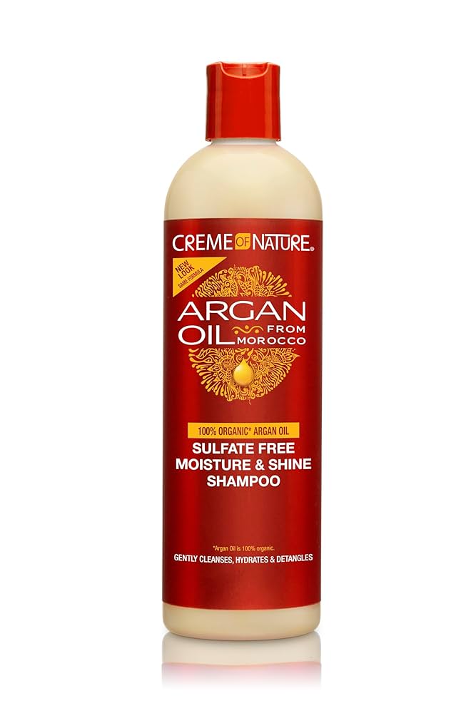 Argan Oil Moisture & Shine Shampoo & Conditioner – 12 oz - Beauty Exchange Beauty Supply
