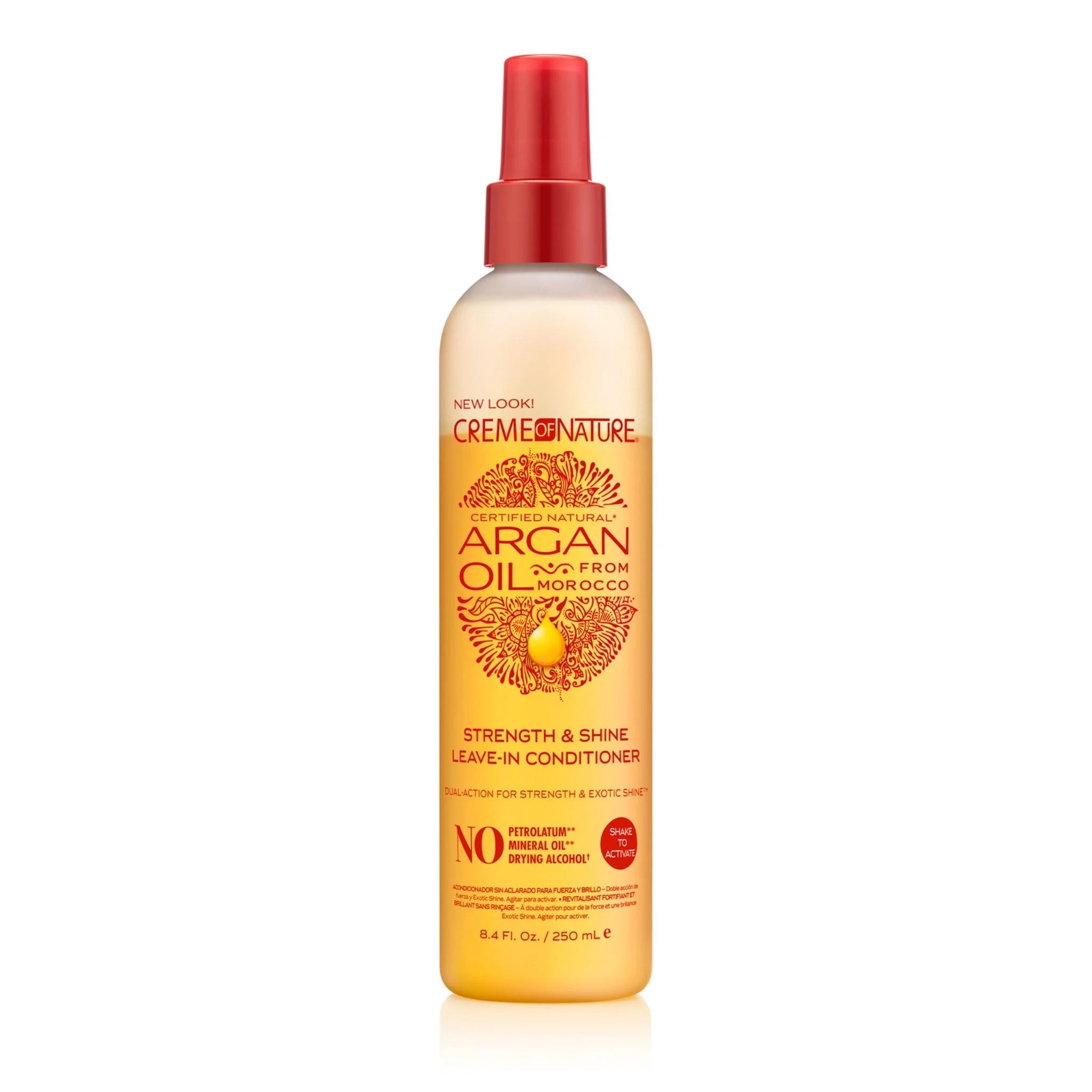 Argan Oil Strength & Shine Leave - In Conditioner – 8.45 oz - Beauty Exchange Beauty Supply