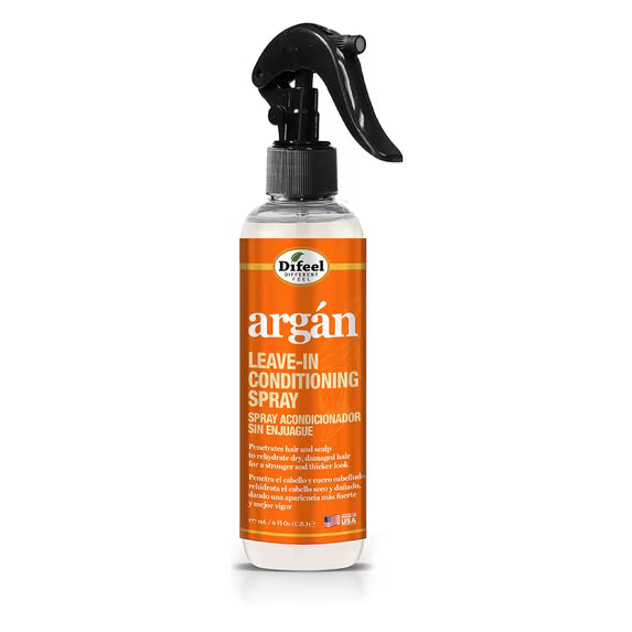 Difeel Argan Hydrating Leave-In Conditioning Spray – 6 oz