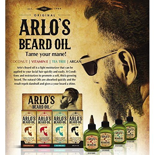 Arlo’s Tea Tree Beard Oil – 2.5 oz - Beauty Exchange Beauty Supply
