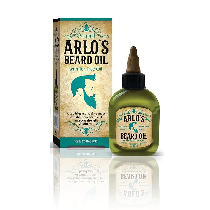 Arlo’s Tea Tree Beard Oil – 2.5 oz - Beauty Exchange Beauty Supply