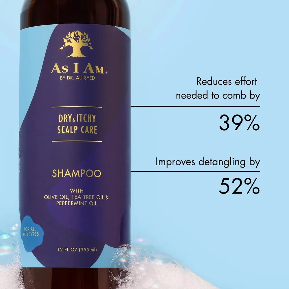 As I Am Dry & Itchy Scalp Care Shampoo & Conditioner โ 12 oz - Beauty Exchange Beauty Supply