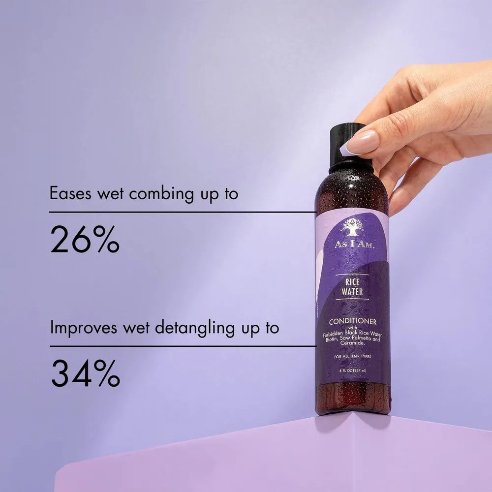 As I Am Rice Water Shampoo & Conditioner โ 8 oz - Beauty Exchange Beauty Supply