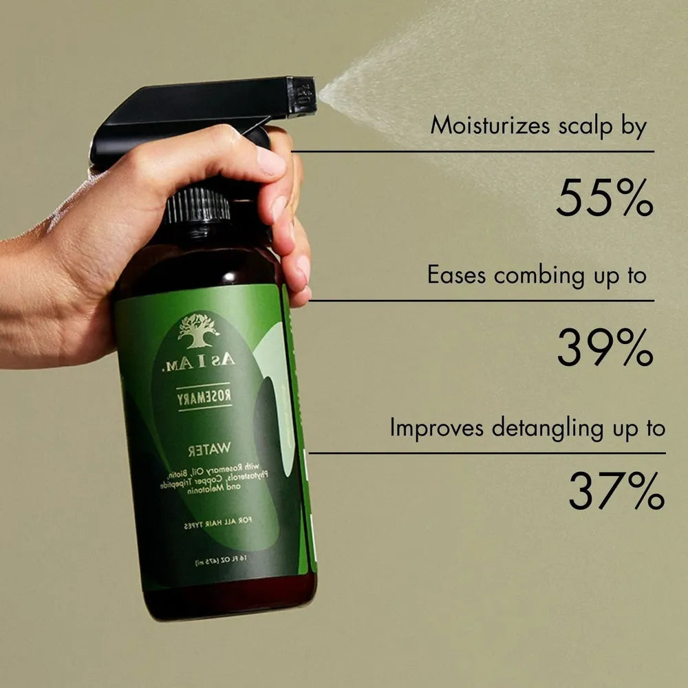 As I Am Rosemary Hair Water – 16 fl oz - Beauty Exchange Beauty Supply