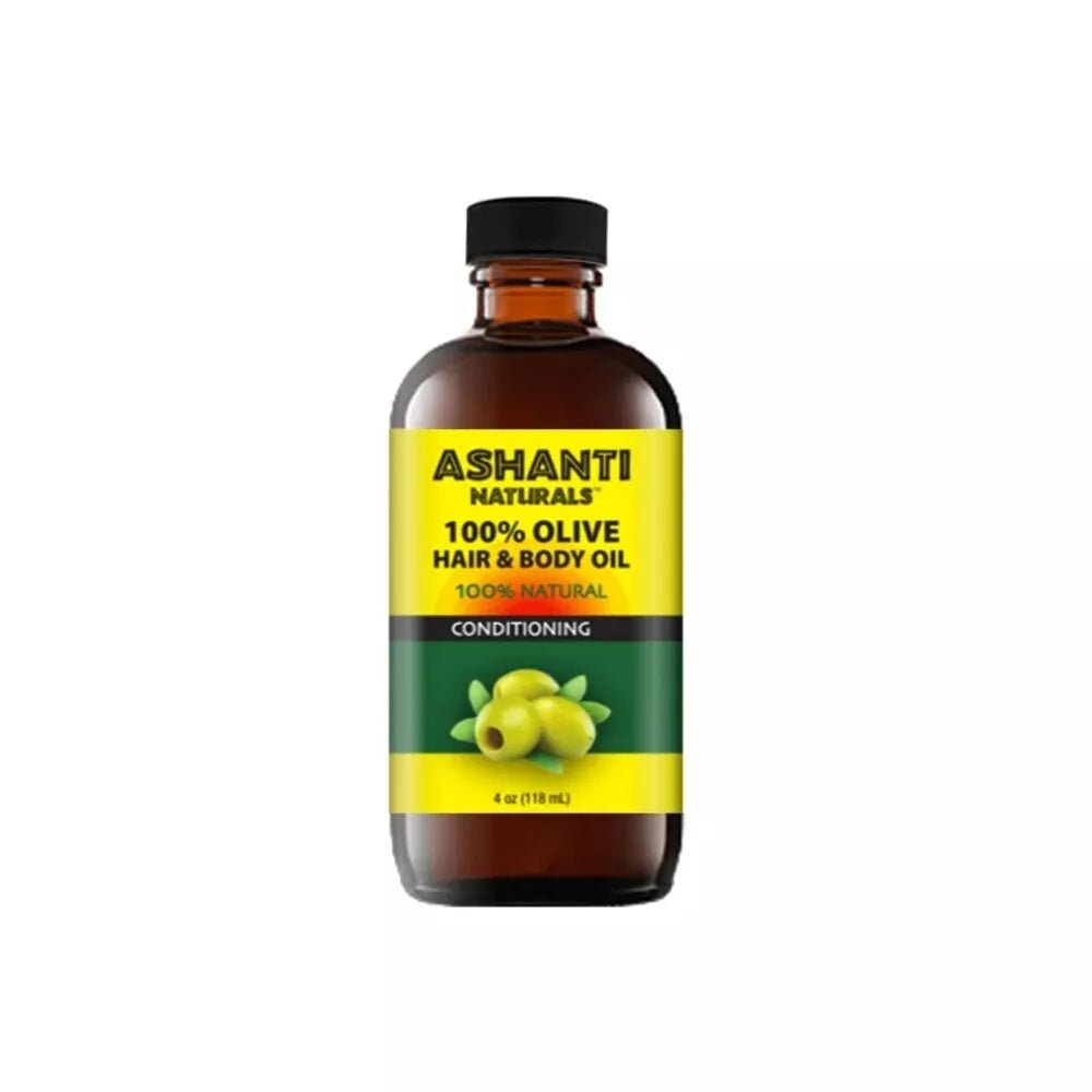 Ashanti Naturals Hair & Body Oil – 4 oz | Sweet Almond, Coconut, Olive & Shea Butter - Beauty Exchange Beauty Supply