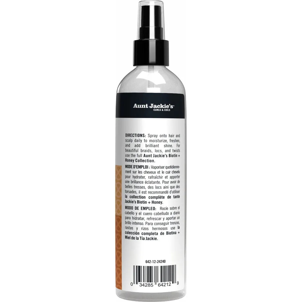Aunt Jackie's - Award - Winning Braid + Twist Collection | Oh So Strong - Shine Boosting Moisturizer | Help Hydrate | Protect | Strengthen | 12Oz | - Beauty Exchange Beauty Supply