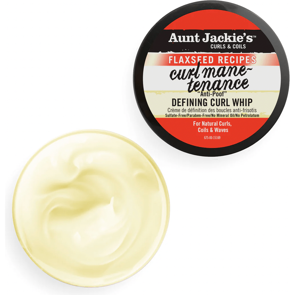 Aunt Jackie's Curl Mane - Tenance Defining Curl Whip – 15 oz | Moisture - Rich Curl Styler for Soft, Defined Curls - Beauty Exchange Beauty Supply