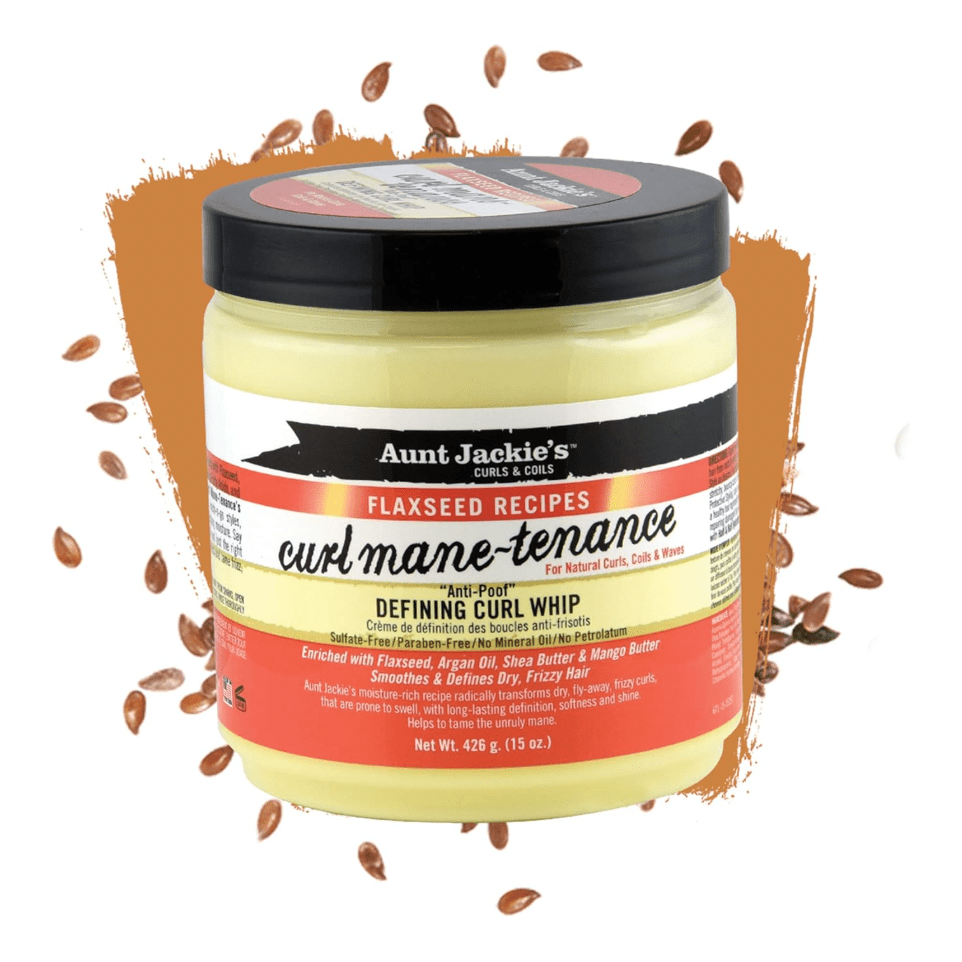 Aunt Jackie's Curl Mane - Tenance Defining Curl Whip – 15 oz | Moisture - Rich Curl Styler for Soft, Defined Curls - Beauty Exchange Beauty Supply