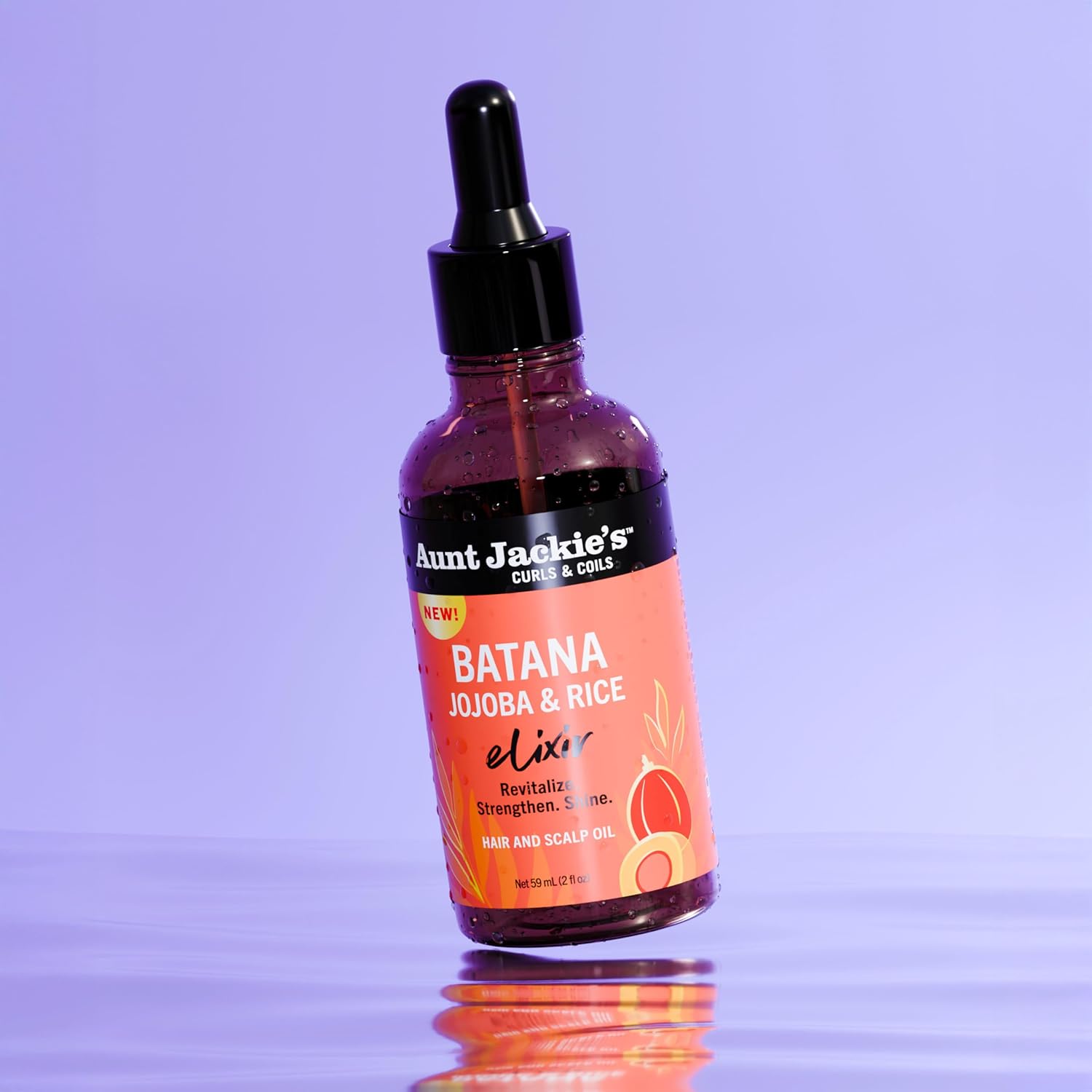 Aunt Jackie's Elixir Hair & Scalp Oil – 2 fl oz - Beauty Exchange Beauty Supply