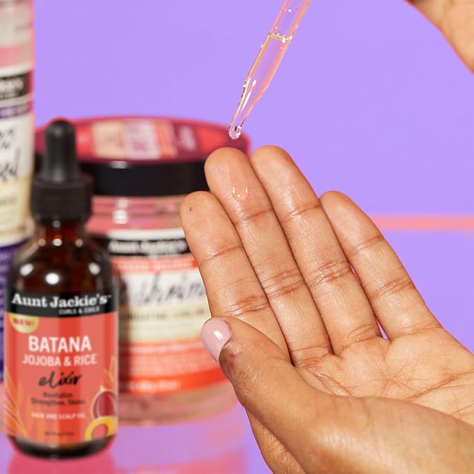 Aunt Jackie's Elixir Hair & Scalp Oil – 2 fl oz - Beauty Exchange Beauty Supply