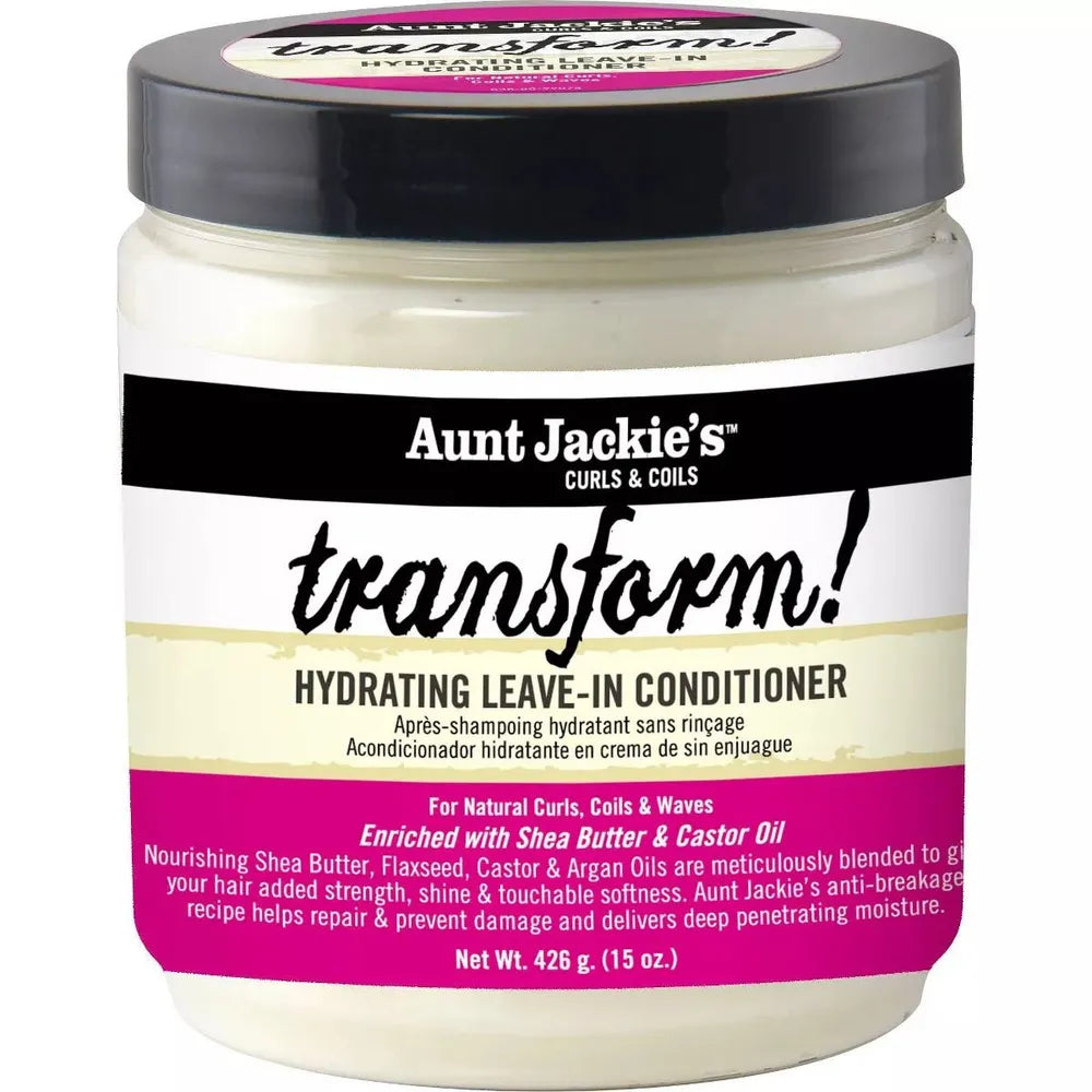 Aunt Jackie's Transform Hydrating Leave - In Conditioner โ 15 fl oz - Beauty Exchange Beauty Supply