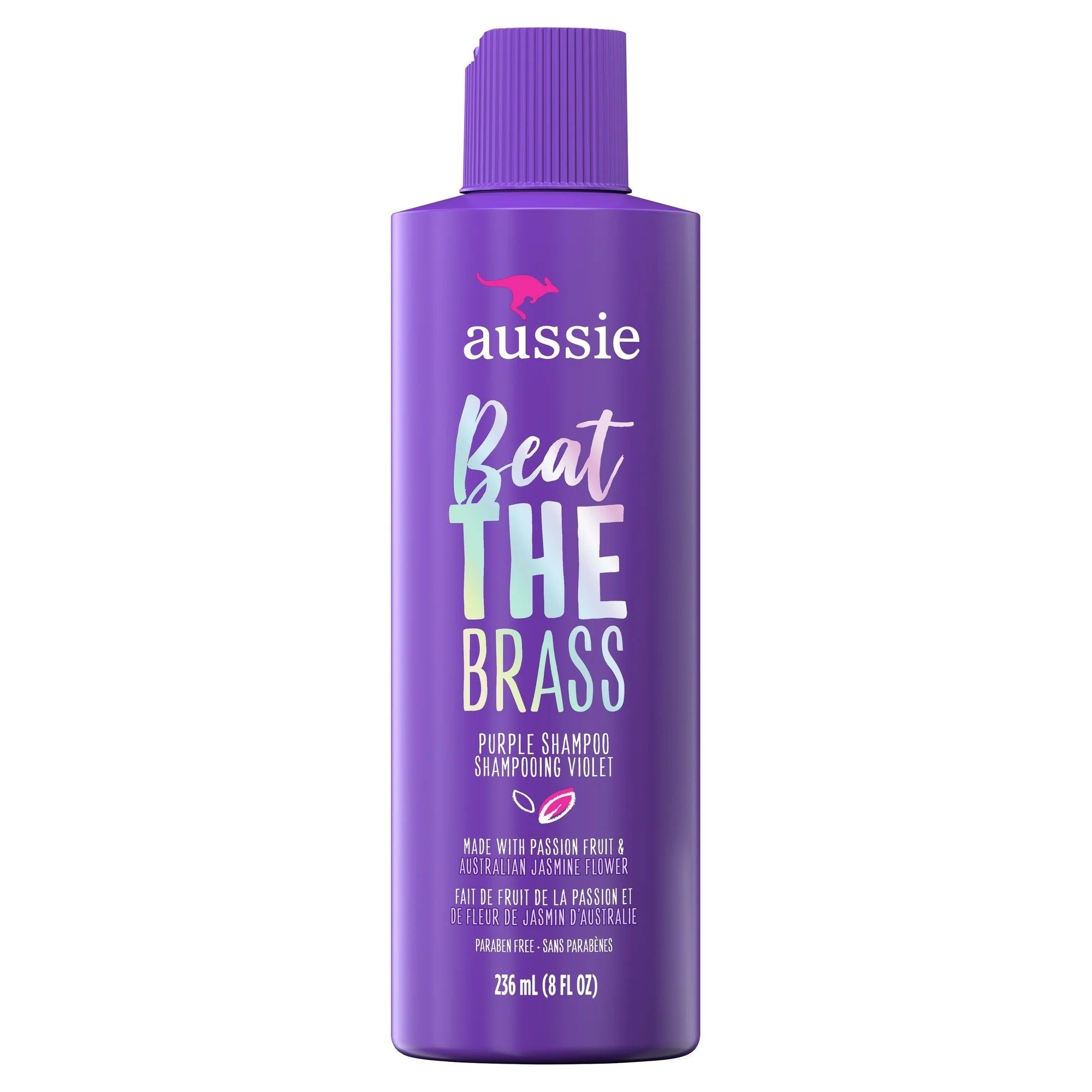 Aussie Beat the Brass Purple Shampoo 8oz - Beauty Exchange Beauty Supply