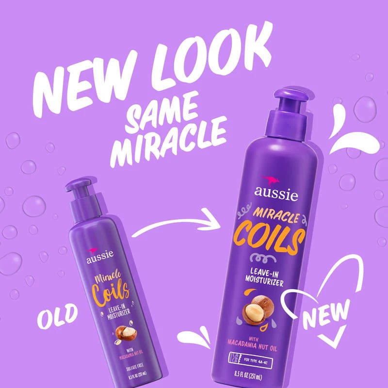 Aussie Miracle Coils Leave-In Moisturizer – 8.5oz - Beauty Exchange Beauty Supply