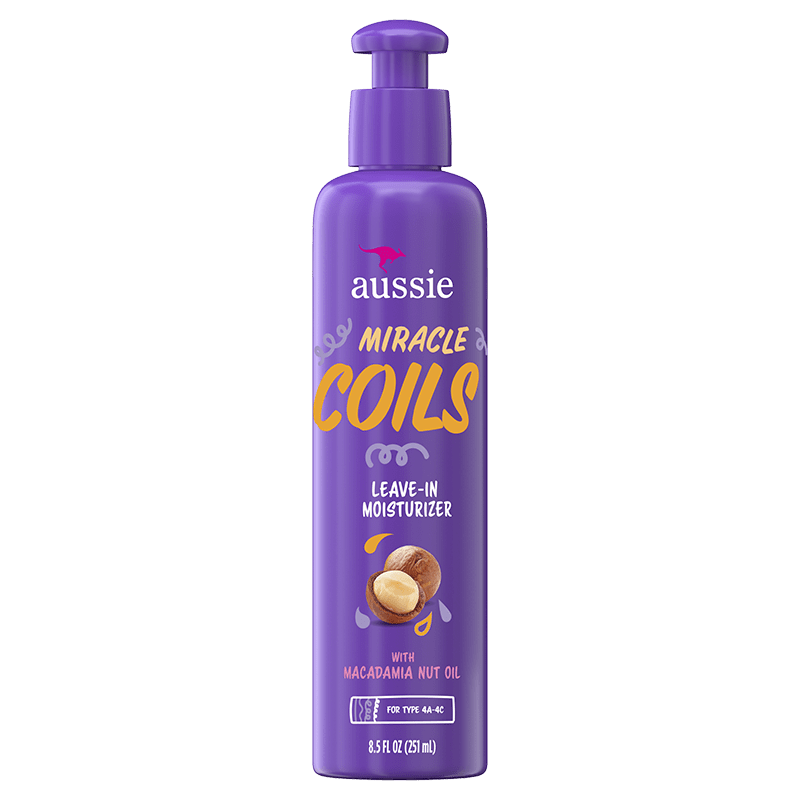 Aussie Miracle Coils Leave-In Moisturizer – 8.5oz - Beauty Exchange Beauty Supply