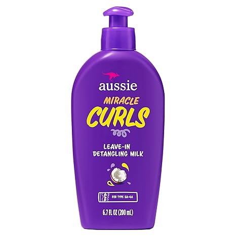 Aussie - Miracle Curls Detangling Milk Treatment 6.7oz - Beauty Exchange Beauty Supply