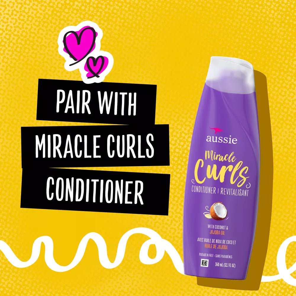 Aussie - Miracle Curls Shampoo & Conditioner Set 12.1oz - Beauty Exchange Beauty Supply