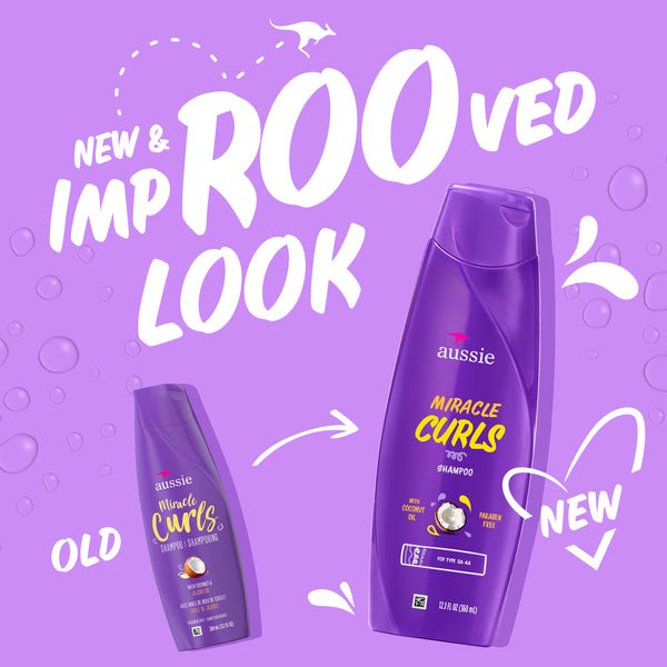 Aussie - Miracle Curls Shampoo & Conditioner Set 12.1oz - Beauty Exchange Beauty Supply