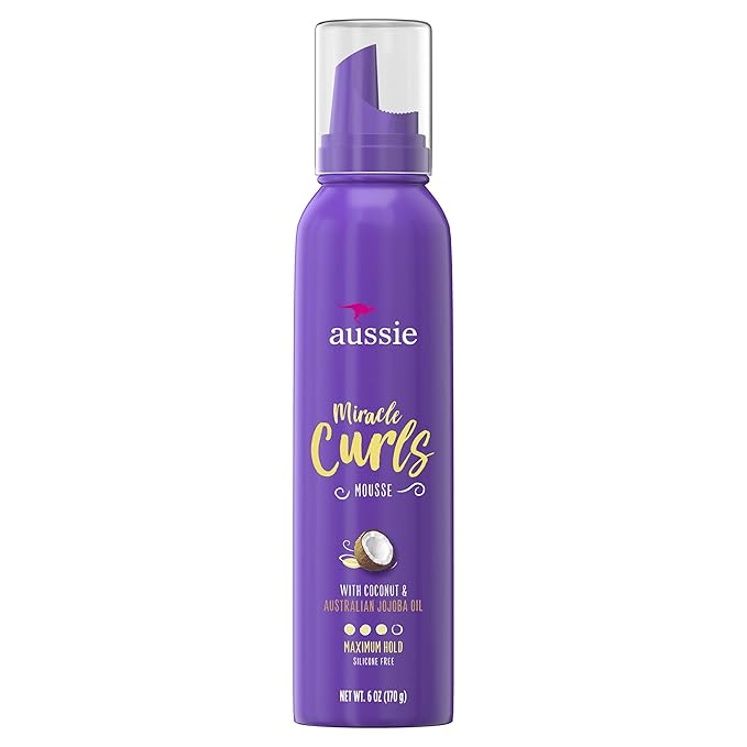 Aussie Miracle Curls Styling Mousse – 6oz - Beauty Exchange Beauty Supply
