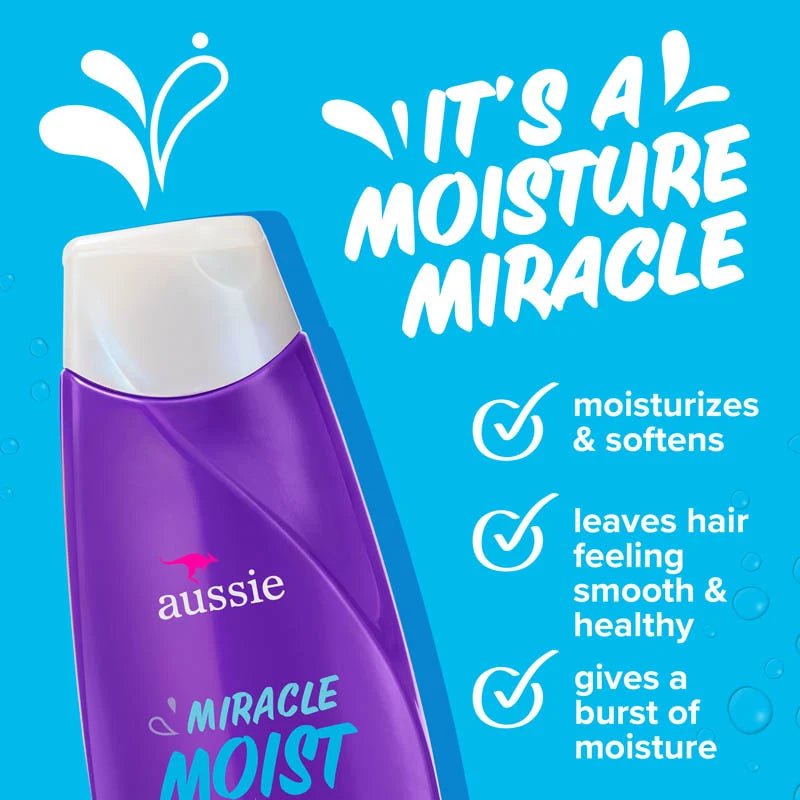 Aussie - Miracle Moist Conditioner 12oz - Beauty Exchange Beauty Supply