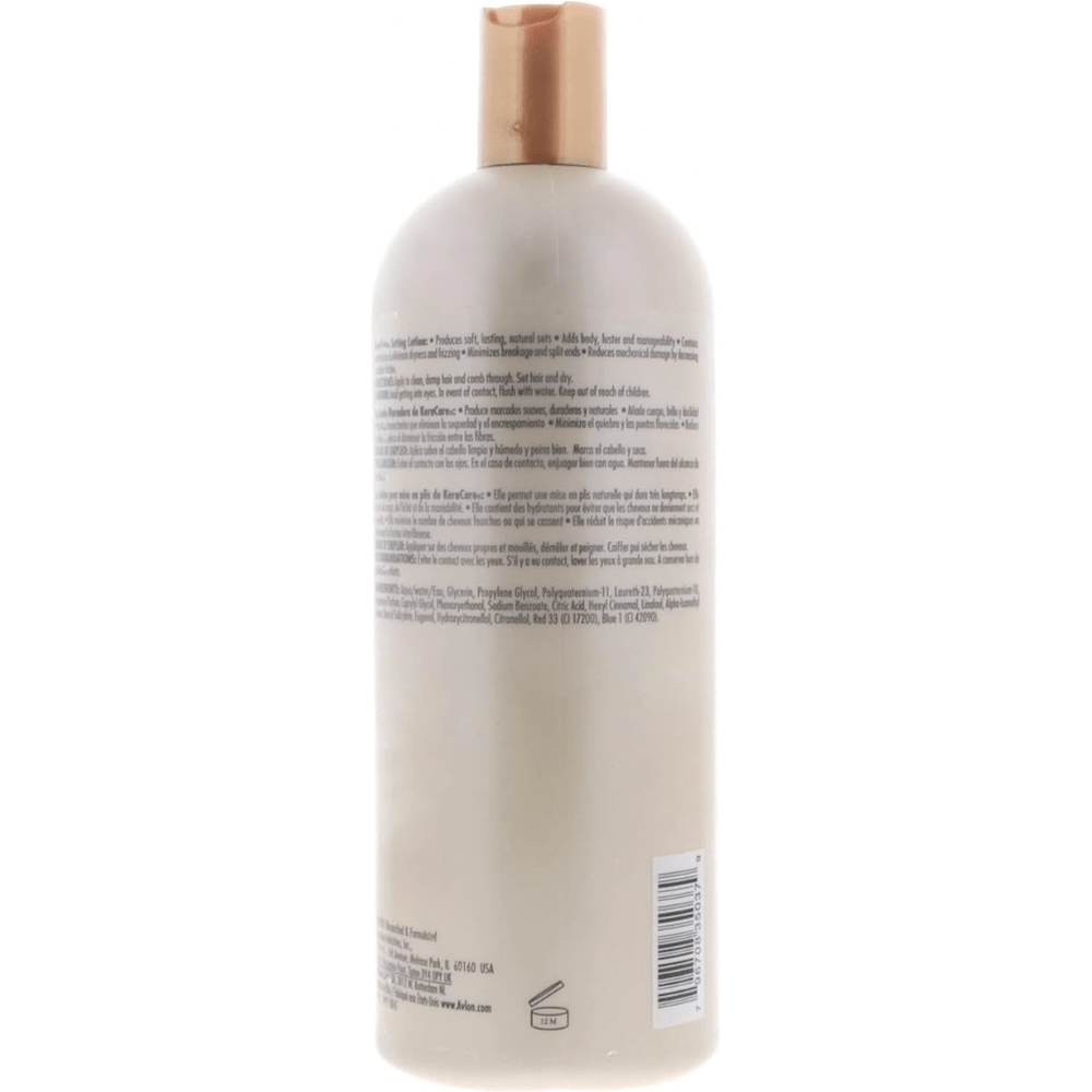 Avlon KeraCare Setting Lotion – Professional Styling Lotion for Smooth, Manageable Hair with Luster and Body 32 fl. oz. (950 ml) - Beauty Exchange Beauty Supply