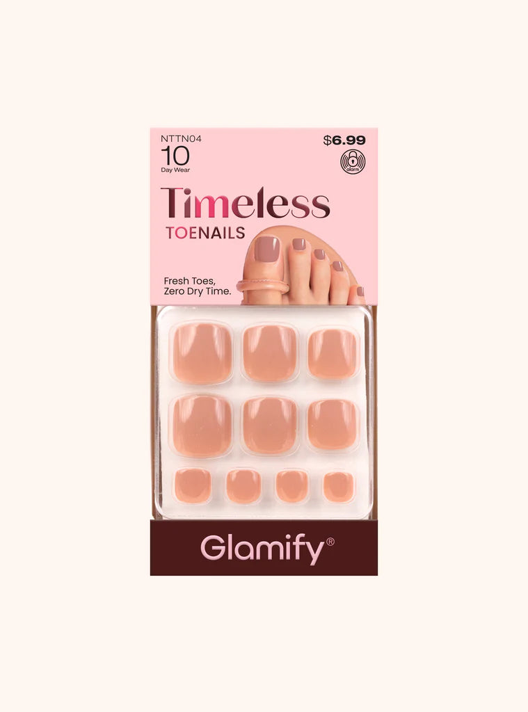 Glamify Timeless Toe Press-On Nails