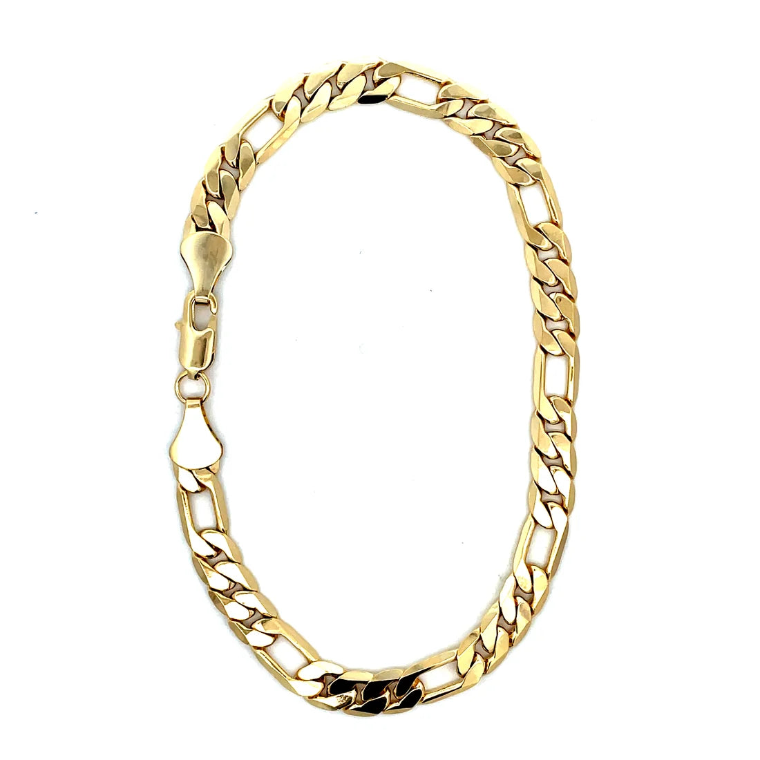 The One Jewelry Thick 14K Gold Plated Anklet