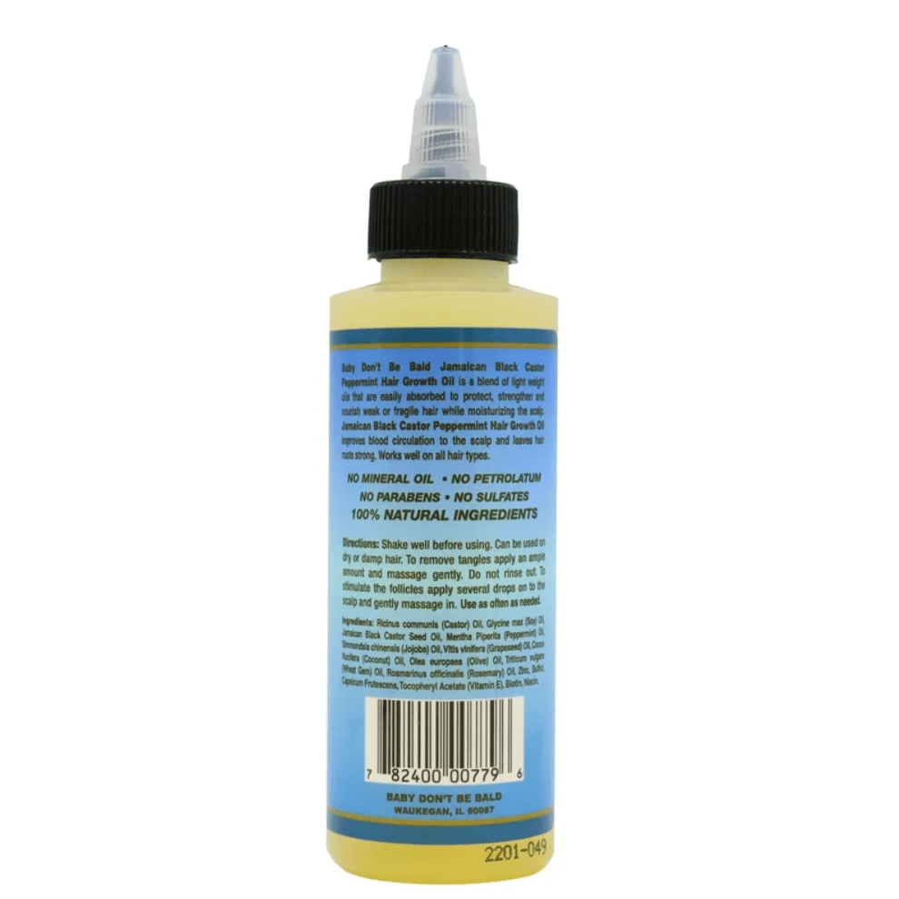 Baby Don’t Be Bald Castor Hair Growth Oil – 3 Variants - Beauty Exchange Beauty Supply