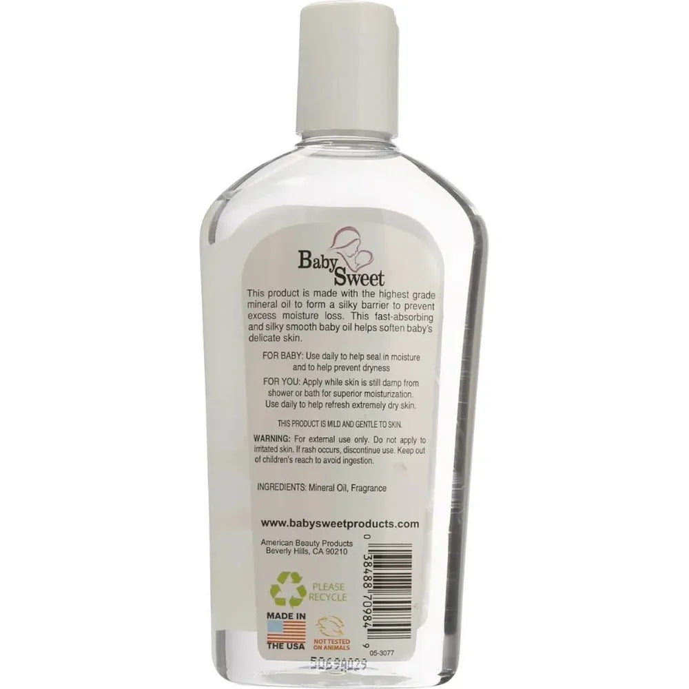 Baby Sweet Baby Oil – 10.1 fl oz | Gentle Moisturizer for Delicate Skin - Beauty Exchange Beauty Supply