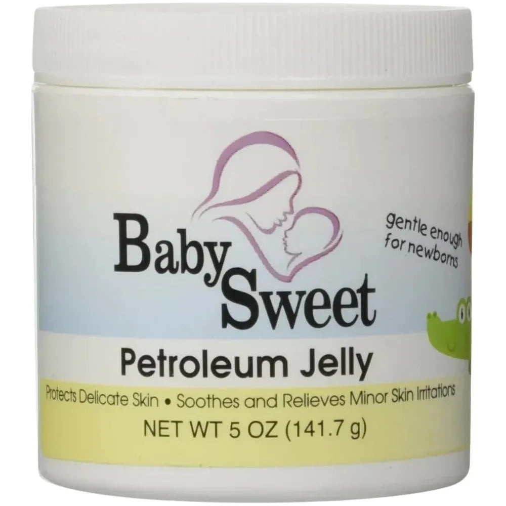 Baby Sweet Petroleum Jelly – 5 oz | Gentle Moisturizer for Delicate Skin - Beauty Exchange Beauty Supply