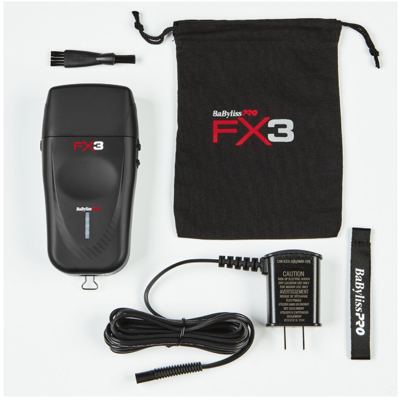 BaBylissPRO FX3 Cordless Clipper – High - Torque Fade Machine DLC Blade - Beauty Exchange Beauty Supply