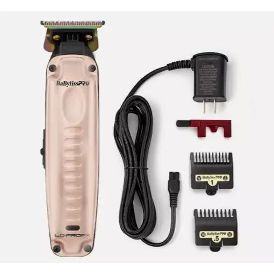 BaBylissPRO LO - PROFX High Performance Clipper & Trimmer Combo Set – Rose Gold, Professional Cutting & Styling Kit - Beauty Exchange Beauty Supply