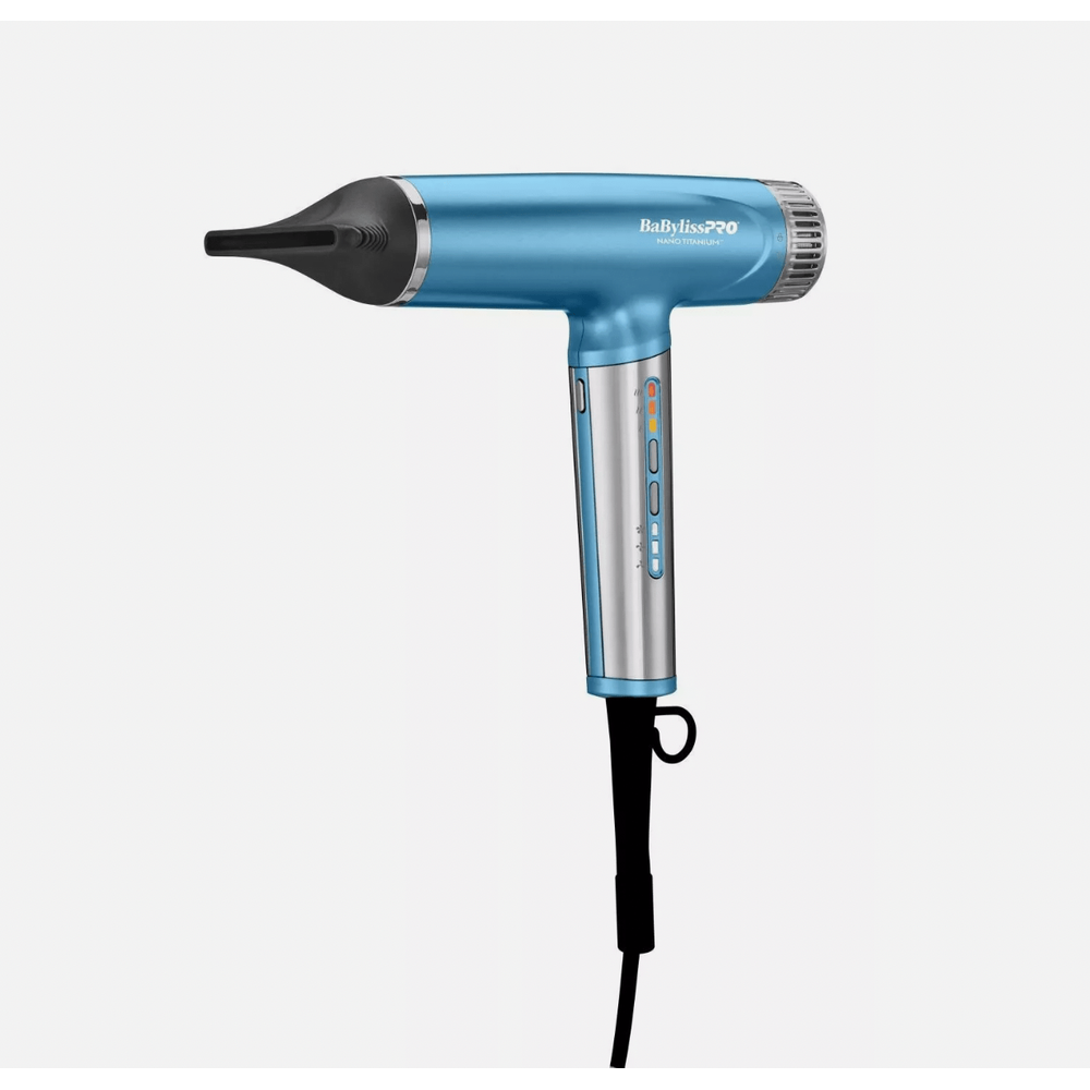 BaBylissPRO Nano Titanium 1400W Hair Dryer โ Lightweight Travel Blow Dryer with Ionic Technology - Beauty Exchange Beauty Supply