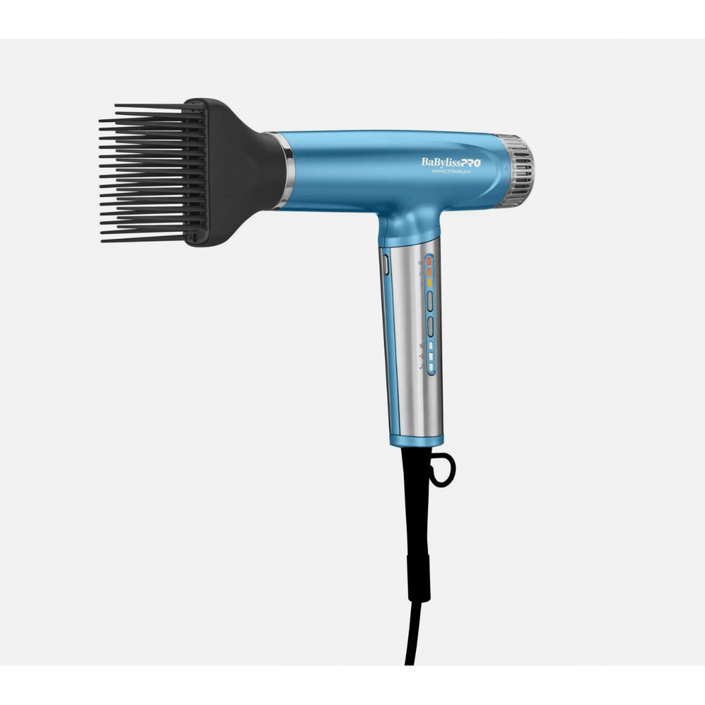BaBylissPRO Nano Titanium 1400W Hair Dryer โ Lightweight Travel Blow Dryer with Ionic Technology - Beauty Exchange Beauty Supply
