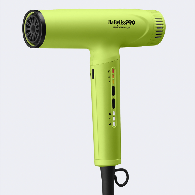 BaBylissPRO Nano Titanium 1400W Hair Dryer โ Lightweight Travel Blow Dryer with Ionic Technology - Beauty Exchange Beauty Supply