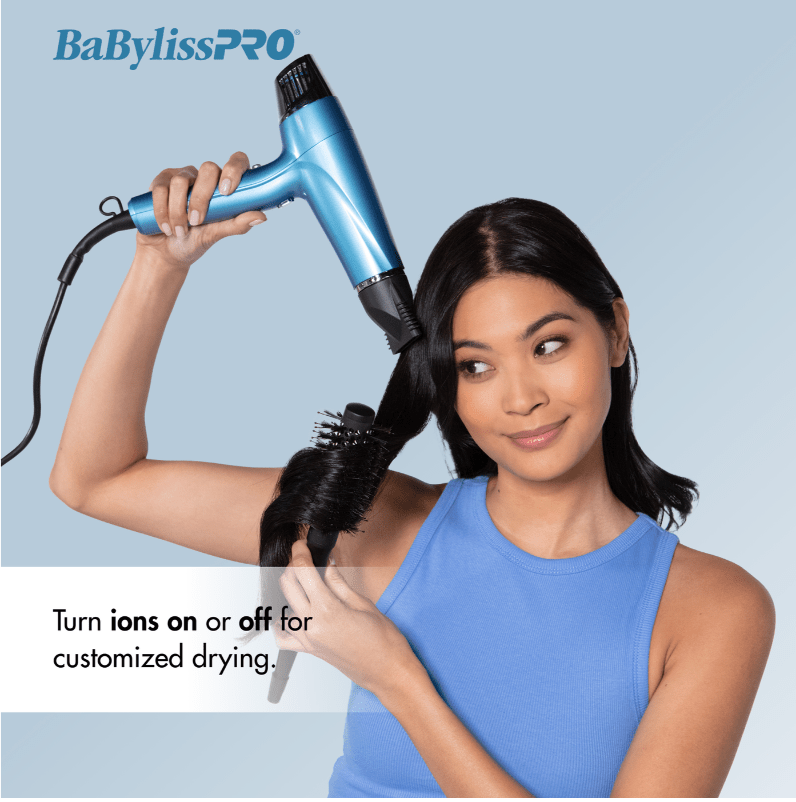 BaBylissPRO Nano Titanium Dual Ionic Dryer – 1875W - Beauty Exchange Beauty Supply