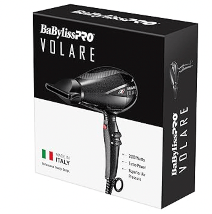BaBylissPRO Nano Titanium Volare V1 Hair Dryer – 2000W - Beauty Exchange Beauty Supply