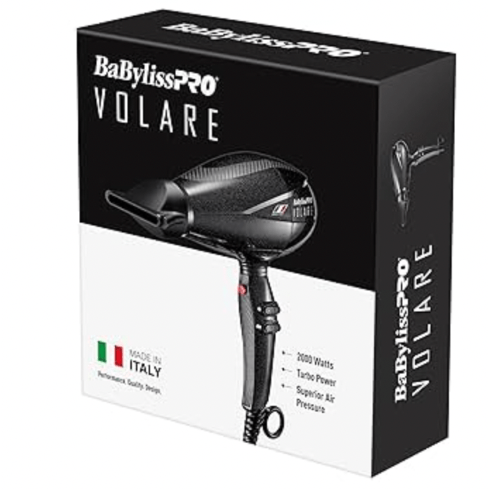 BaBylissPRO Nano Titanium Volare V1 Hair Dryer – 2000W - Beauty Exchange Beauty Supply