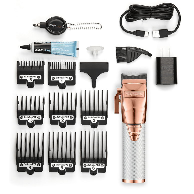 BaBylissPRO RoseFX+ All - Metal Lithium Clipper - Beauty Exchange Beauty Supply