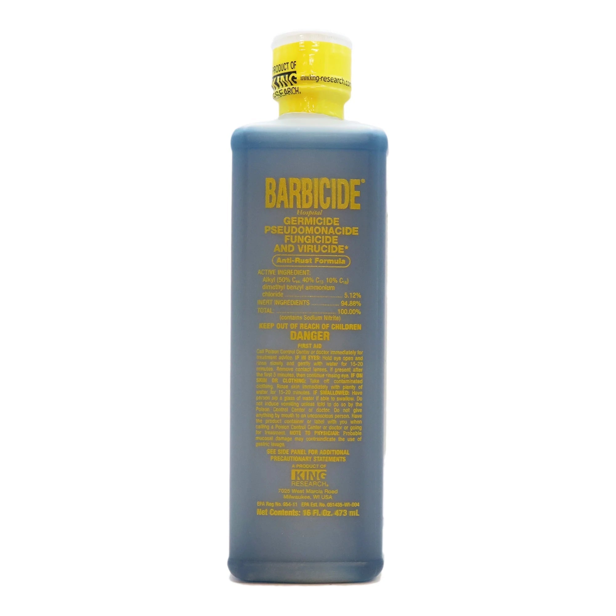 Barbicide Solution, 16 Fl Oz - Beauty Exchange Beauty Supply