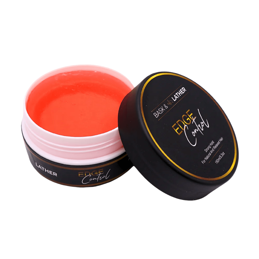 Bask & Lather Edge Control – Strong Hold 4oz - Beauty Exchange Beauty Supply