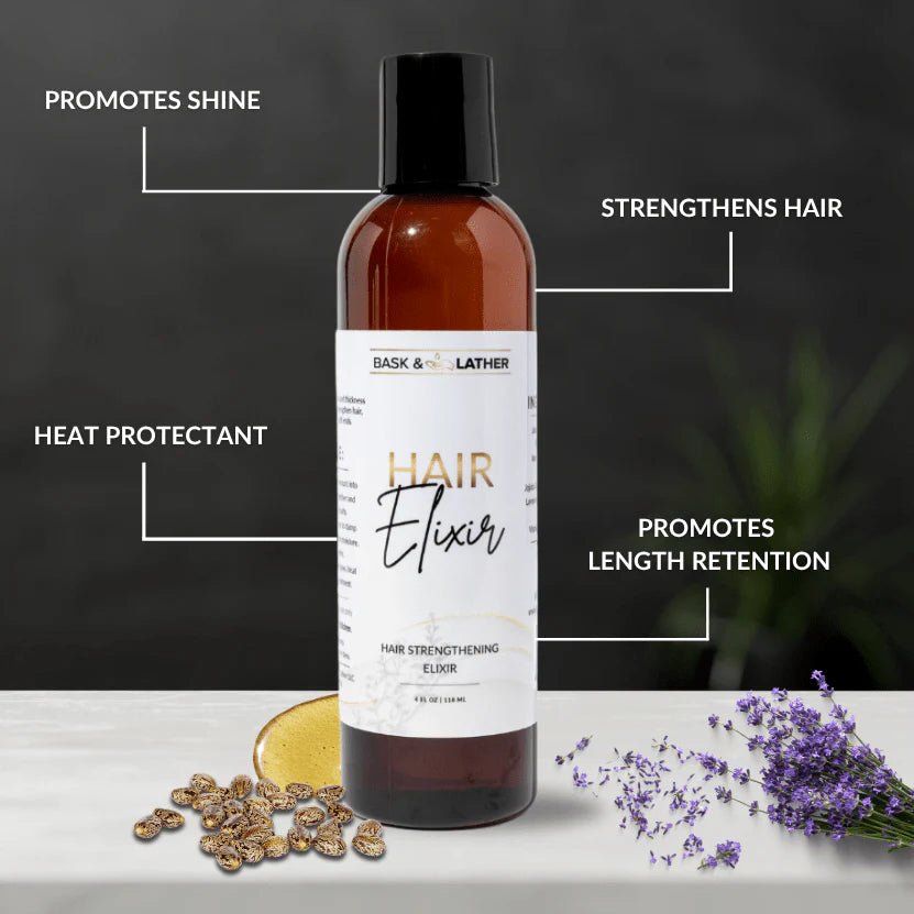 Bask & Lather Hair Elixir Oil โ 4 oz - Beauty Exchange Beauty Supply